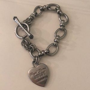 Juicy Couture Charm Bracelet Silver
